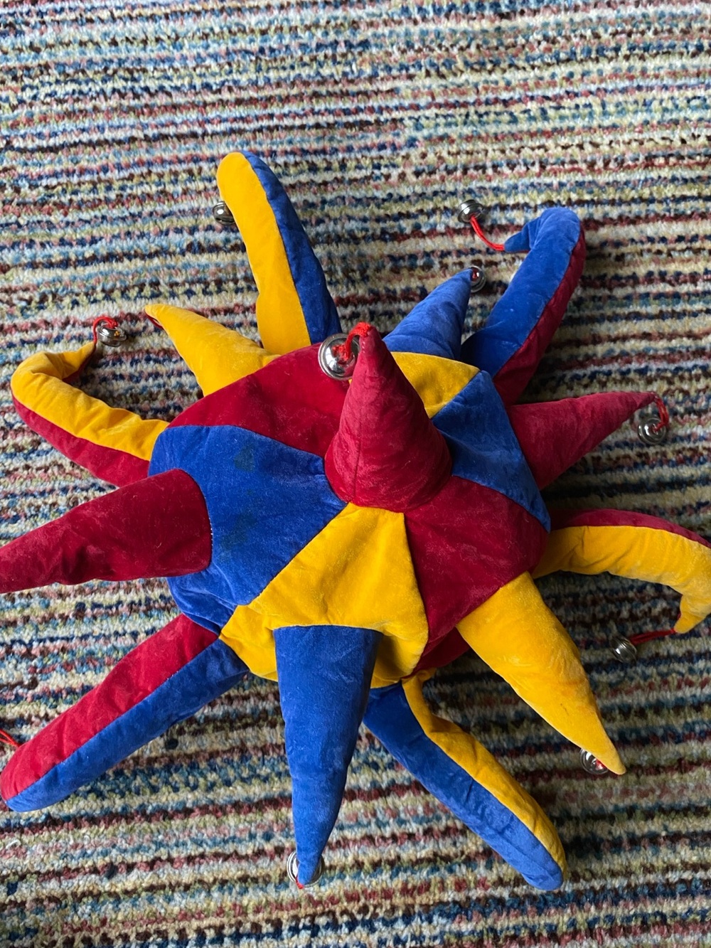 ⚡️Colorful Jester Hat Plush with Bells